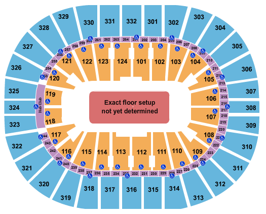 Smoothie King Center Nine Inch Nails Seating Chart